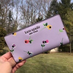KATE SPADE BIFOLD WALLET CAMERON WILDFLOWER DITSY